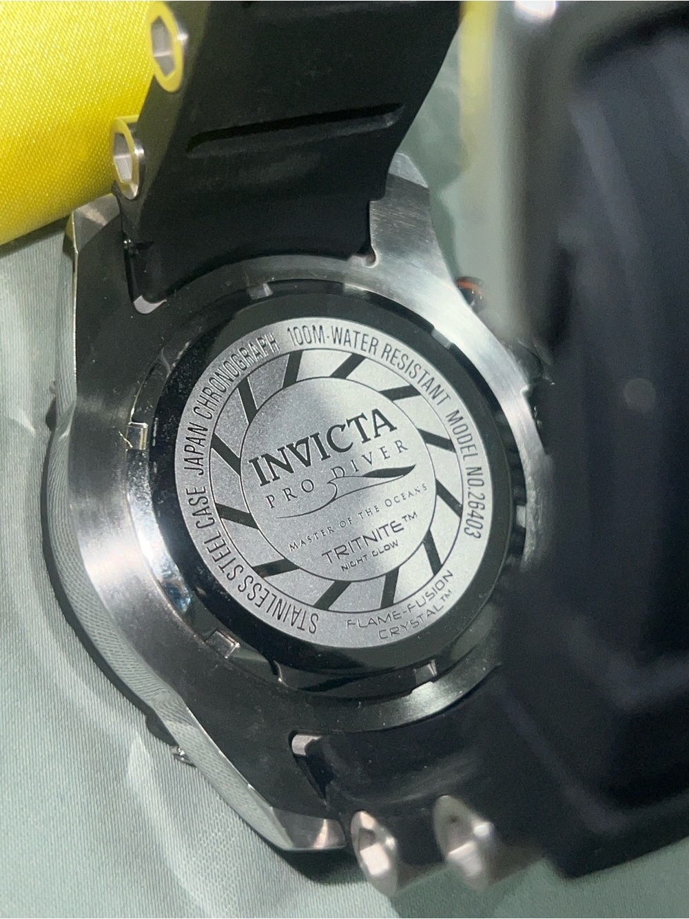 Invicta Pro Diver Chronograph Watch (Model 26403) - Like New! - Picture 3 of 9